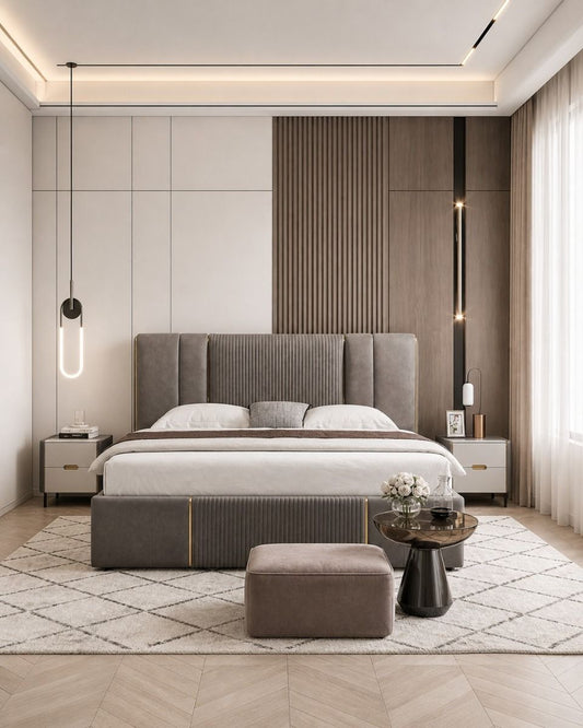 American Eagle B-Y2009 King Leather Bed