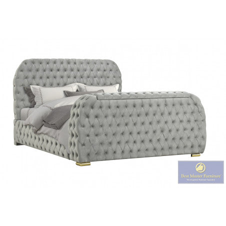 B01 Upholstered Eastern King Bed