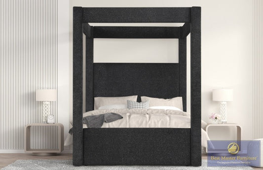 B03 California King Canopy Bed