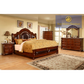 B1010 Cherry 4 Pc Bedroom Set Best Master