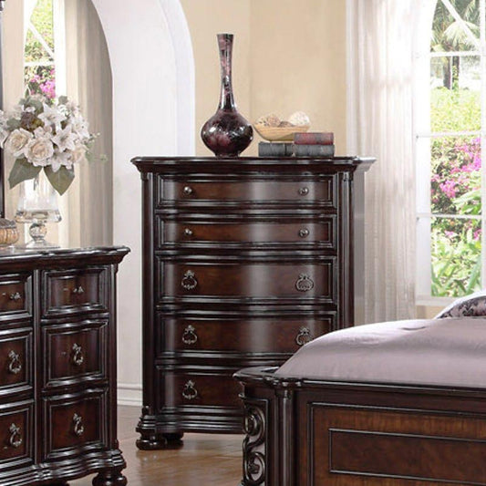McFerran B366 Dark Brown Chest