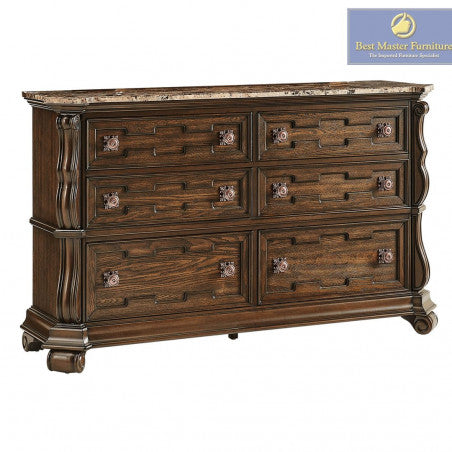 B5000 King 4 Pc Cherry Bedroom Set