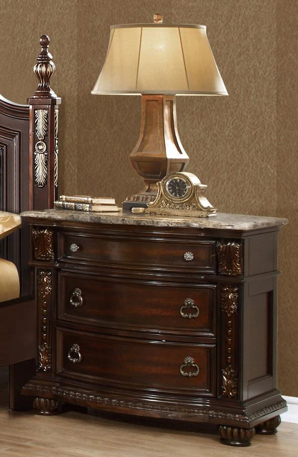 McFerran Home B9500 Dark Cherry Bedroom Collection