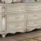 Monique Champagne Finish Bedroom Collection
