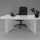 Sharelle Furnishings Bali Curved Desk - White Lacquer