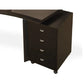 Sharelle Furnishings Bali Curved Desk - Wenge or White Lacquer
