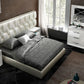 Emporio 5 Pc Wall Bedroom Collection - White Finish