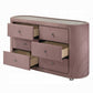 Salonia Pink Velvet Dresser BD01186
