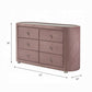 Salonia Pink Velvet Dresser BD01186
