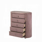 Salonia Pink Velvet Chest BD01187