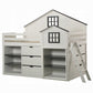 Ratana Gray & White Cabinet BD02054