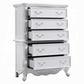 Latisha BD02258 White 5 Drawer Chest