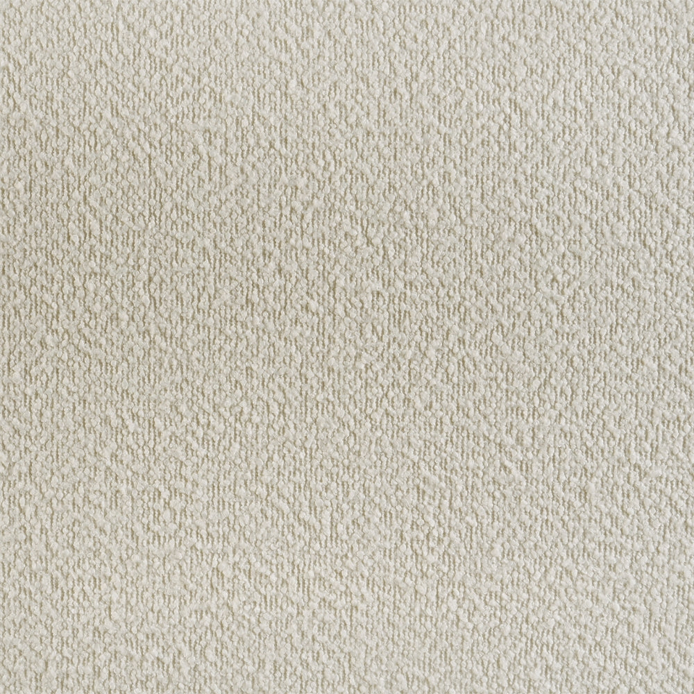 Tarian Boucle Bed & Pearl White Case Goods