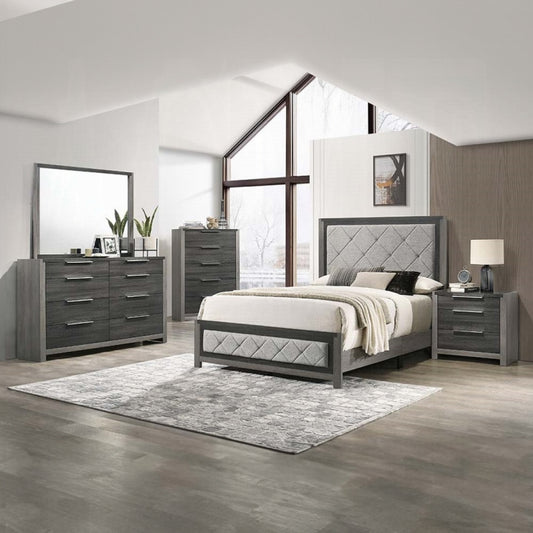 Jehoram 4 Pc Bedroom Set - King Bed