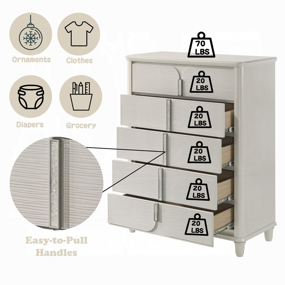Laveda 5 Drawer Chest BD03796