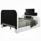 Shelyn White Teddy Sherpa King Bed