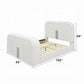 Shelyn Bed w/LED, TV Cabinet, Fireplace & Bluetooth