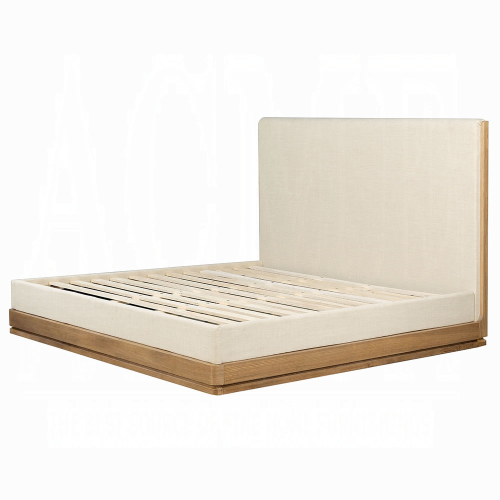 Zoey 4 Pc Acacia Wood Bedroom Set