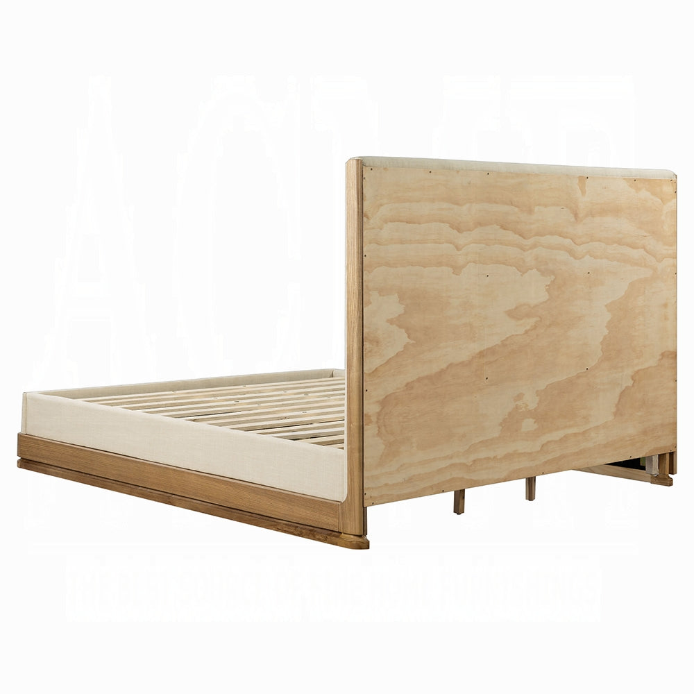 Zoey 4 Pc Acacia Wood Bedroom Set