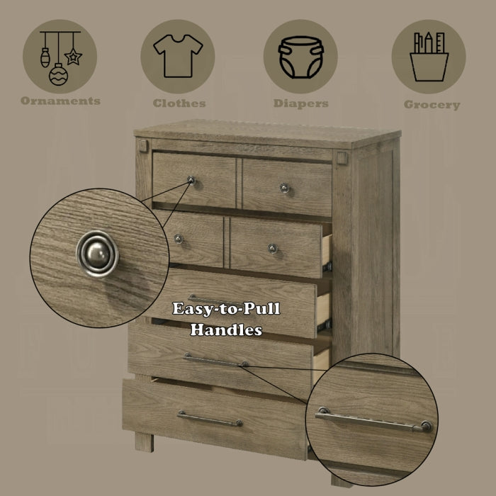 Colton Antique Oak Chest BD05296