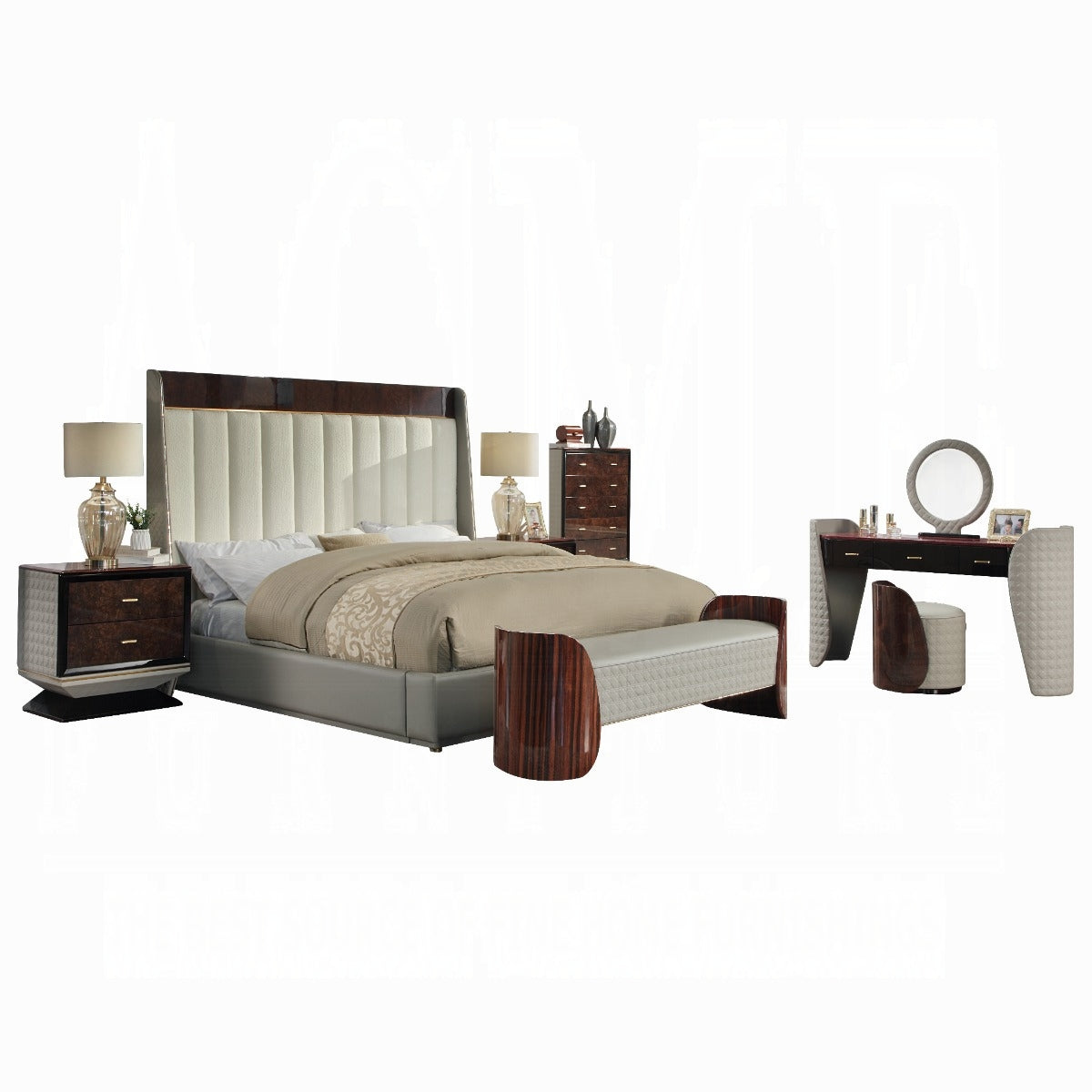 Jamonica Boutique Style Luxury Bedroom Set