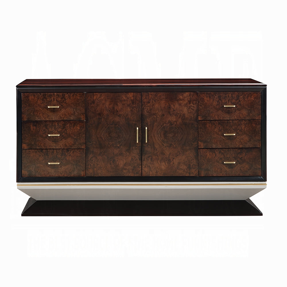 Jamonica Glossy Wood Grain Dresser BD20025