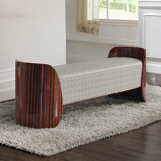 Jamonica Faux Leather Bench BD20027