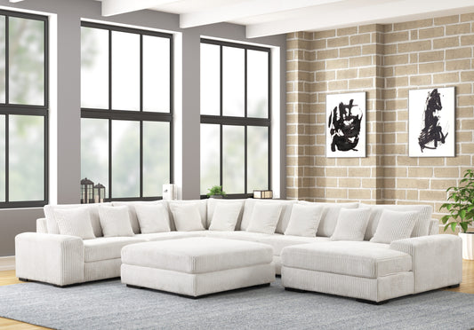 Bella Oversize Sectional - Beige or Gray