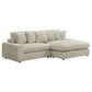 Blaine 2 Pc Reversible Sectional - Sand Fabric