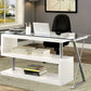 Bronwen Modern Desk - White or Black Finish