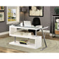 Bronwen Modern Desk - White or Black Finish