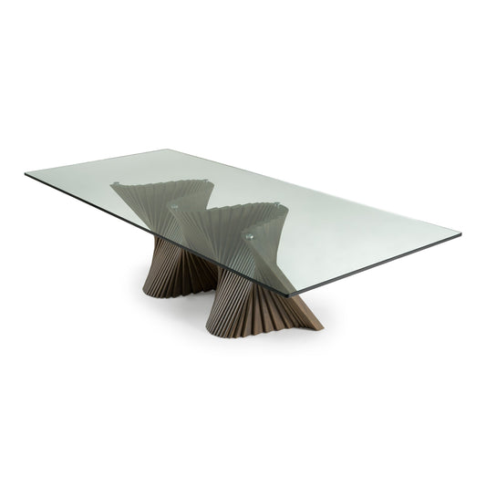 Byer Glass Top Dining Collection Seats 10