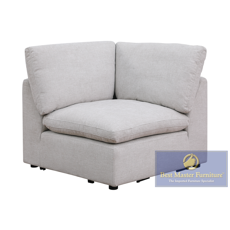 CO20 Beige 5 Pc Modular Sectional