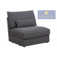 CO23 Gray 5 Pc Modular Sectional