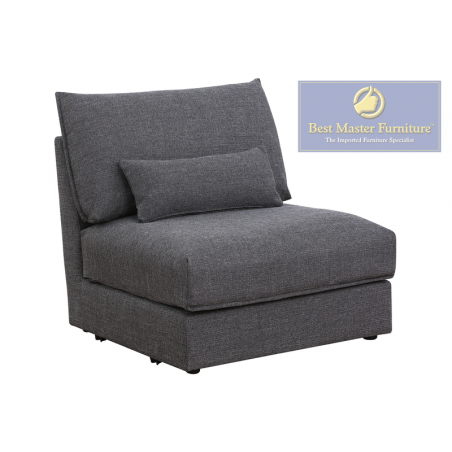 CO23 Gray 5 Pc Modular Sectional