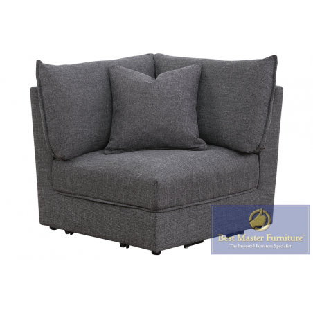 CO23 Gray 5 Pc Modular Sectional