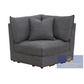 C023 Grey 5 Pc Modular Sectional