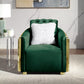 Artisan Furniture 8019 Velvet Chair - 3 Colors