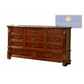 B1010 Cherry Finish 4 Pc King Bedroom Set