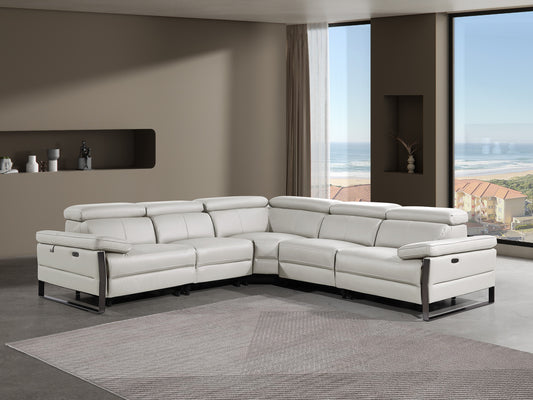 Dimanitalia 1246 Power 5 Pc Sectional