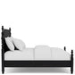 Calhoun Ebony Whisky Oak Poster Bed Collection