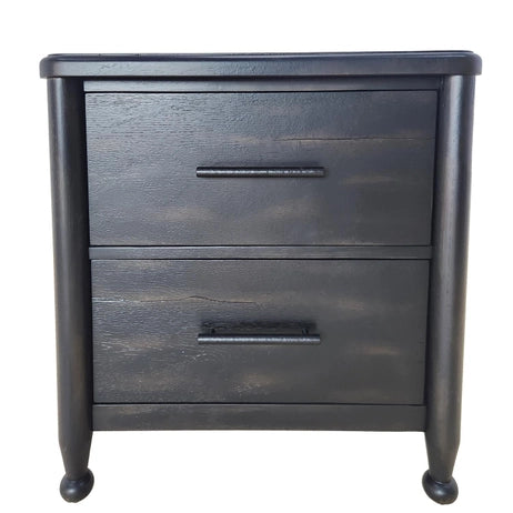 Calhoun Ebony Whisky Oak Poster Bed Collection