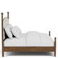 Calhoun Whiskey Finish 4 Pc Bedroom Set