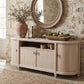 Carmella Pebble Oak Media Console 25040