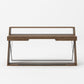 Carrie Walnut & Black Office Desk
