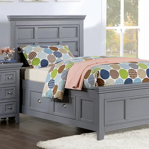 Castile Youth 4 Pc Bedroom Set CM7413GY