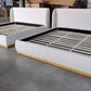 Whitman Boucle Fabric Platform Bed FM72004WH