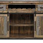 Loft Brown Bar Set by IFD Rustic Barn Doors