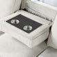 Estelle Beige Reverisible Sleeper Sectional