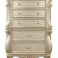 Monique Champagne 5 Drawer Chest